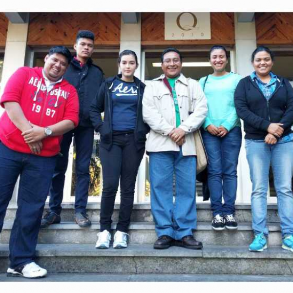 Jolas eta ekin organizan visita de jovenes de Guatemala y Honduras