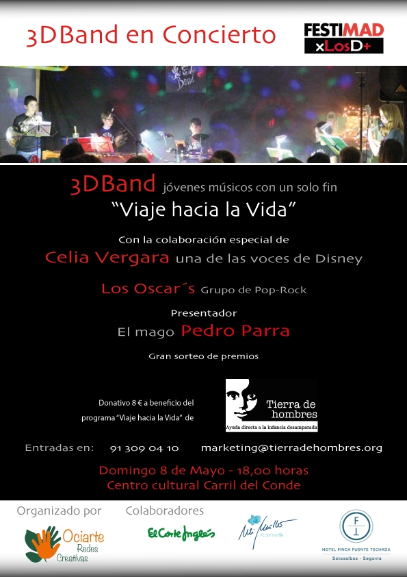 Concierto X Los D+: Jóvenes músicos con un solo fin «Viaje hacia la Vida»