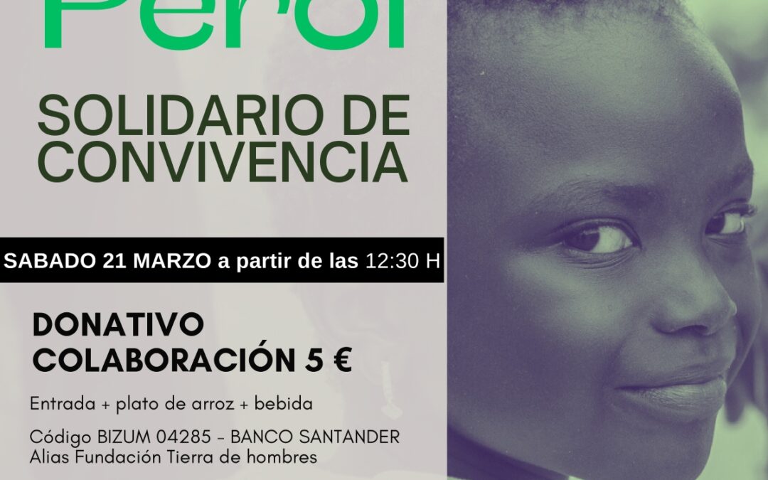 El Club Vistasierra organiza el 21 de marzo un perol solidario para recaudar fondos destinados a la infancia desamparada a través de la Fundación Tierra de hombres